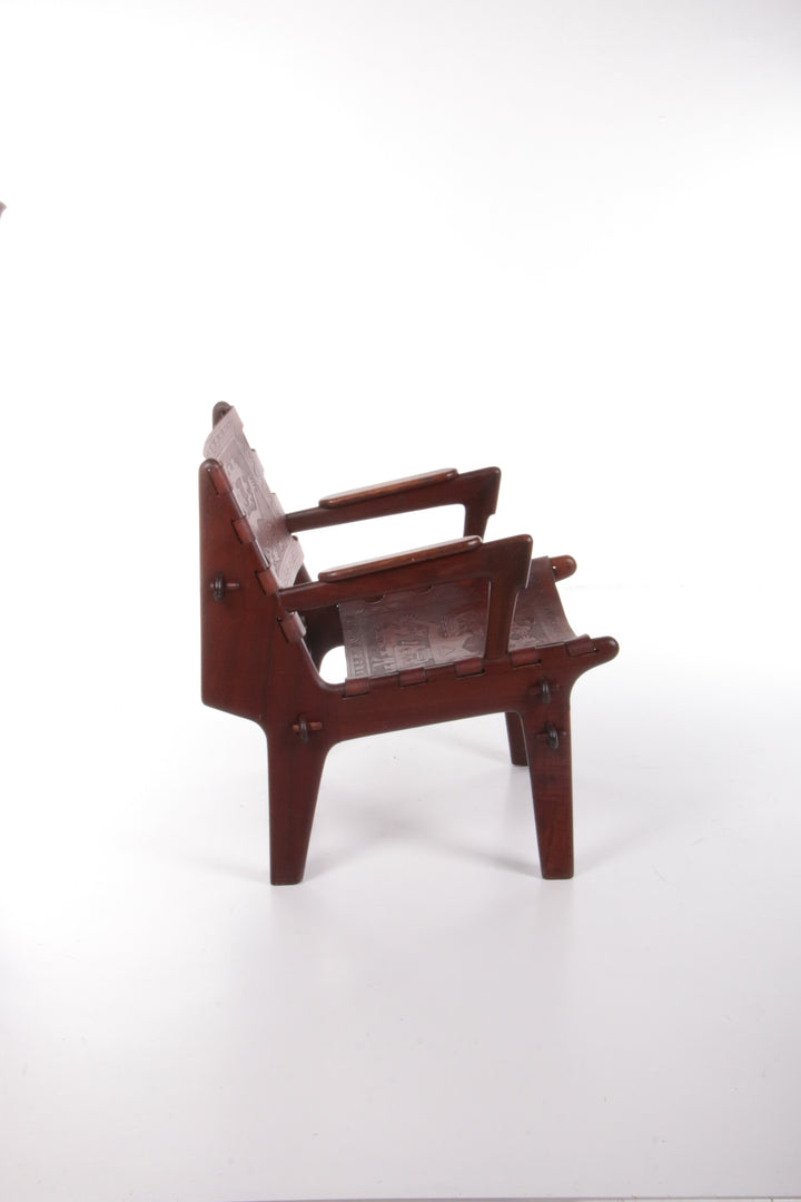 Lounge Chair by Angel I. Pazmino for Muebles de Estilo, 1960s