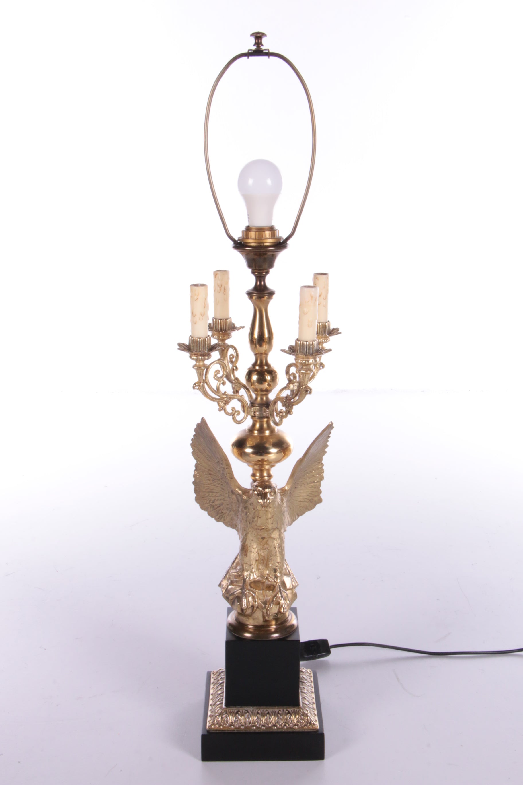 Jacques Charles voor Maison Charles - Eagle Guilded Table Lamp by Maison Charles