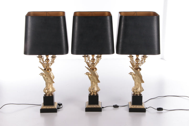 Jacques Charles voor Maison Charles - Eagle Guilded Table Lamp by Maison Charles