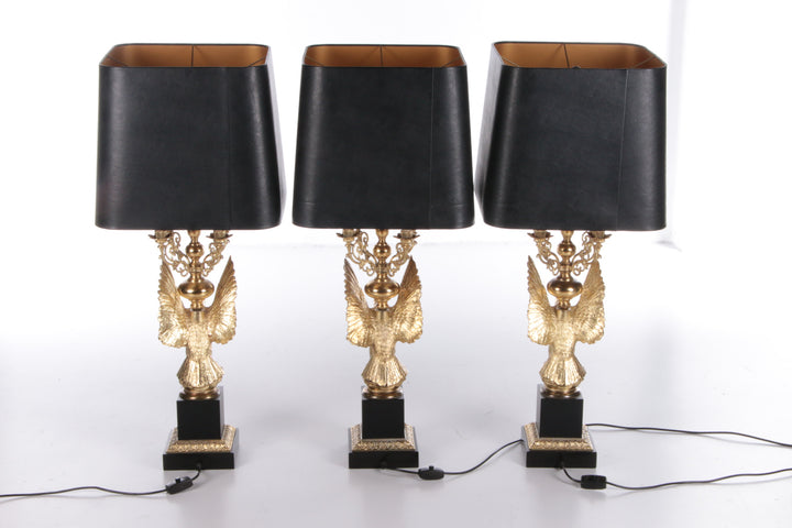 Jacques Charles voor Maison Charles - Eagle Guilded Table Lamp by Maison Charles