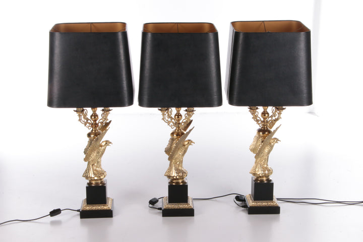 Jacques Charles voor Maison Charles - Eagle Guilded Table Lamp by Maison Charles