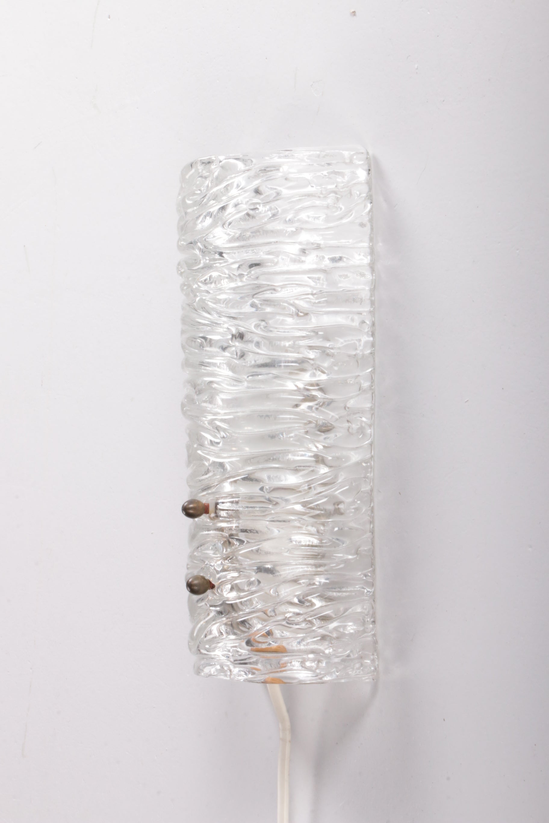 Carl Fagerlund wandlampje Model 8493 gemaakt door Orrefors,1960 Zweden