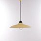 Hoso Leuchten gele Hanglamp zeer zeldzaam gemaakt door Bauhaus,1960