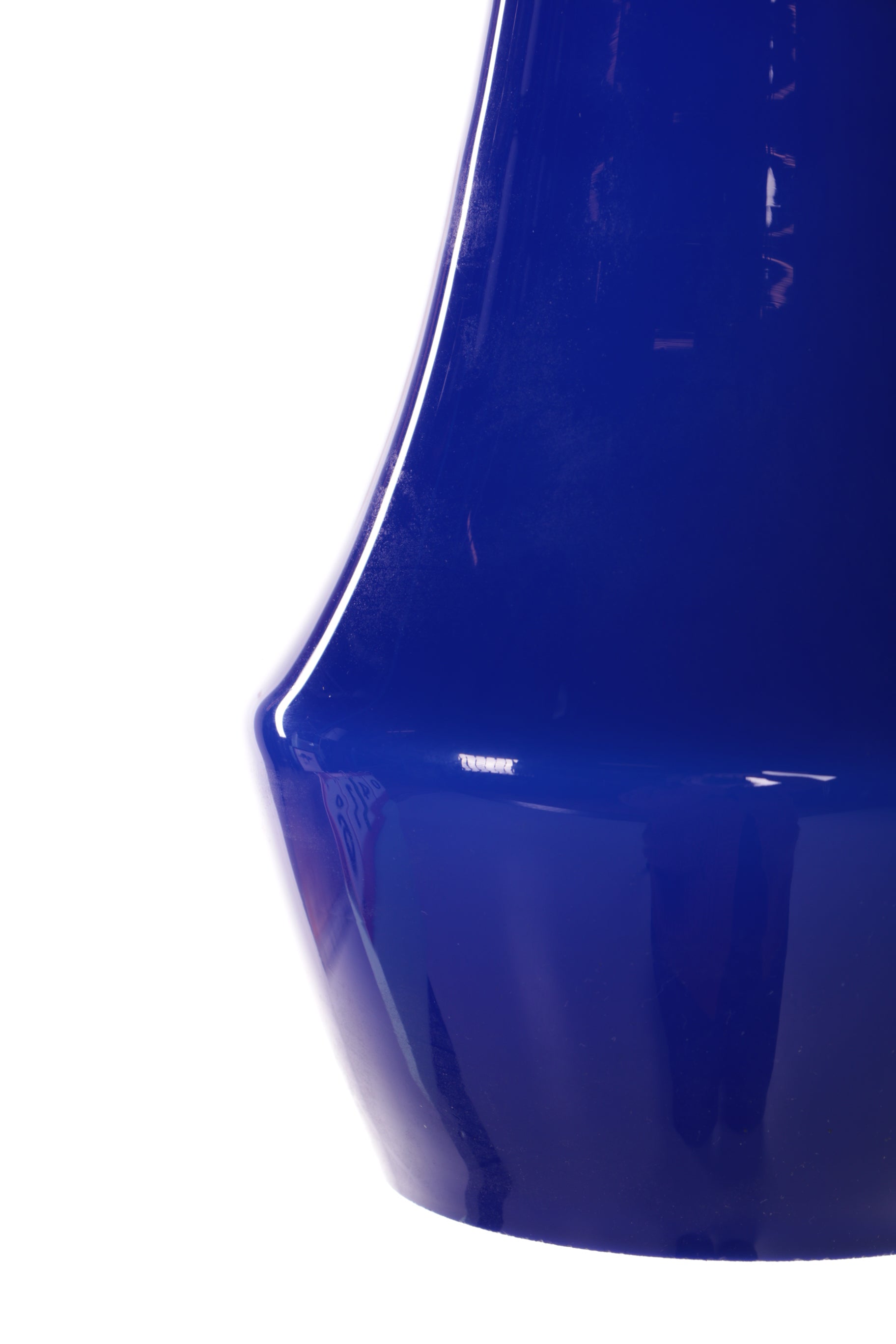 Holmegaard Glas hanglamp Design Louis Poulsen,1960 Denemarken.