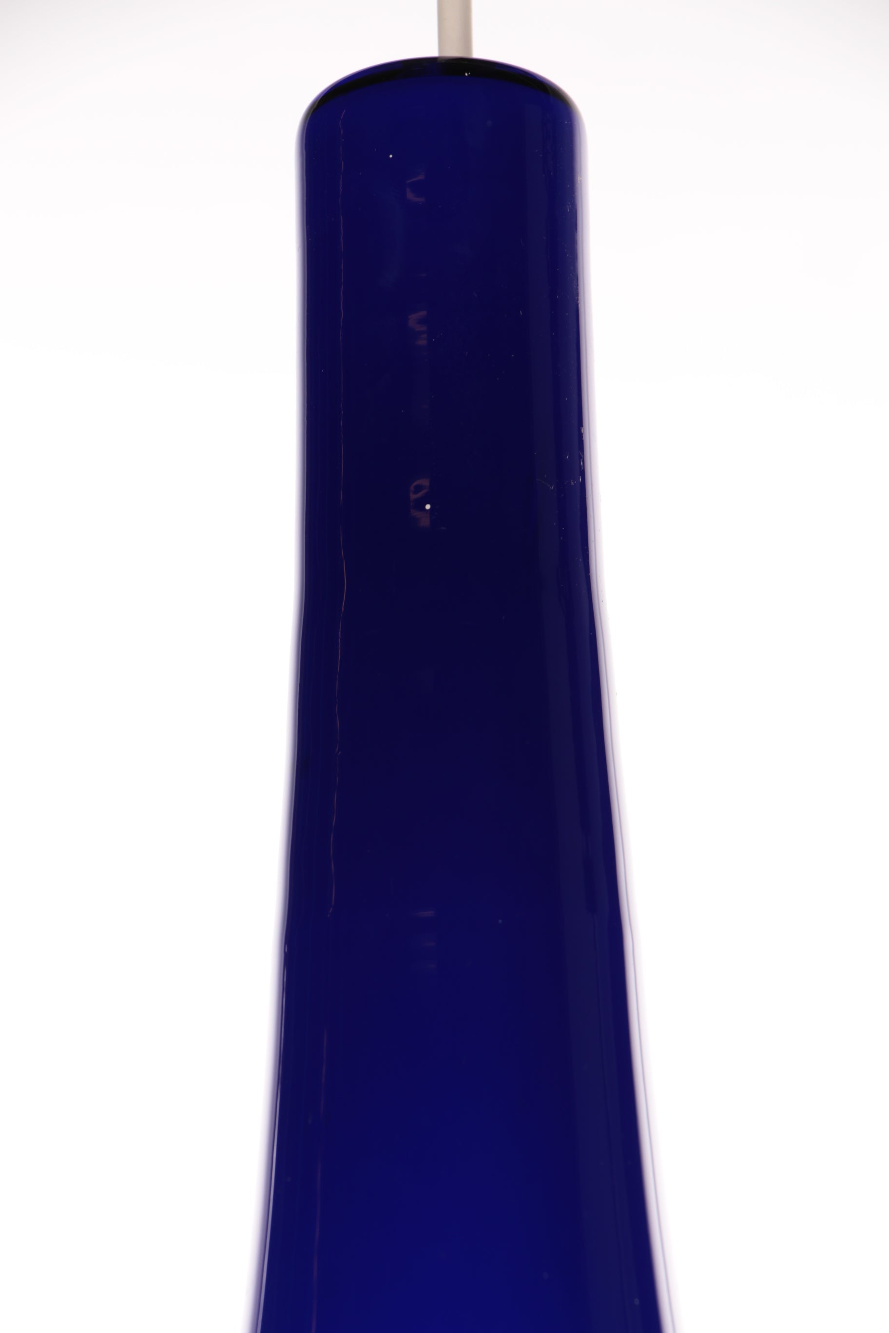 Holmegaard Glas hanglamp Design Louis Poulsen,1960 Denemarken.