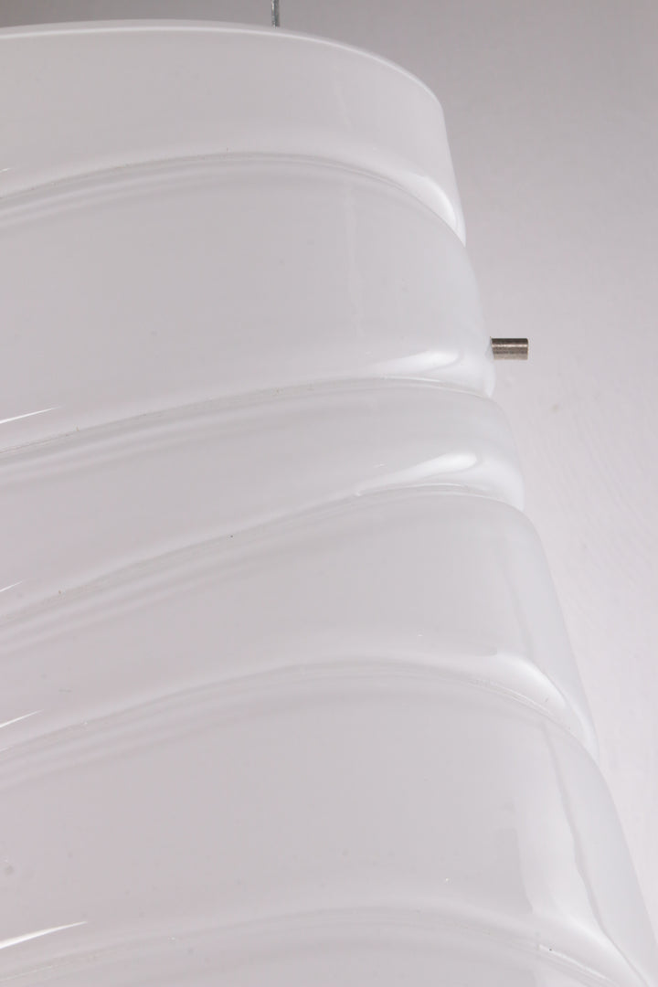 Italiaanse Hanglamp Murano glas gemaakt door AvMazzega,1990 Italie