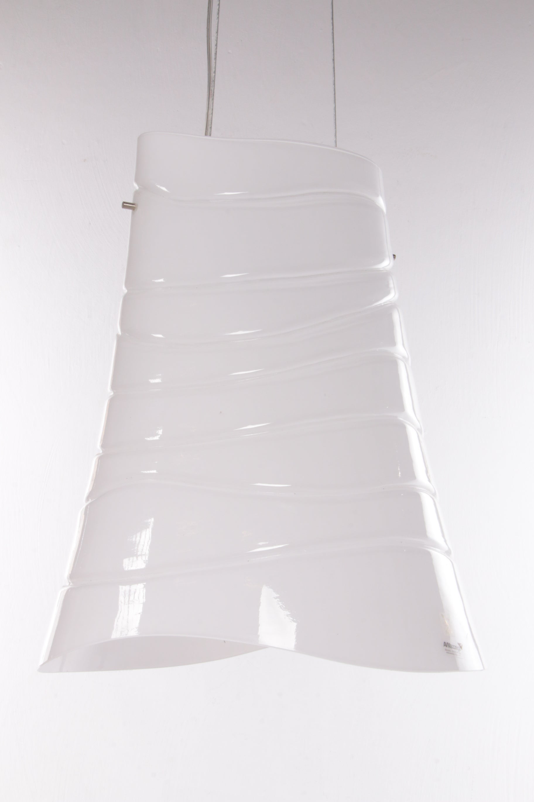 Italiaanse Hanglamp Murano glas gemaakt door AvMazzega,1990 Italie