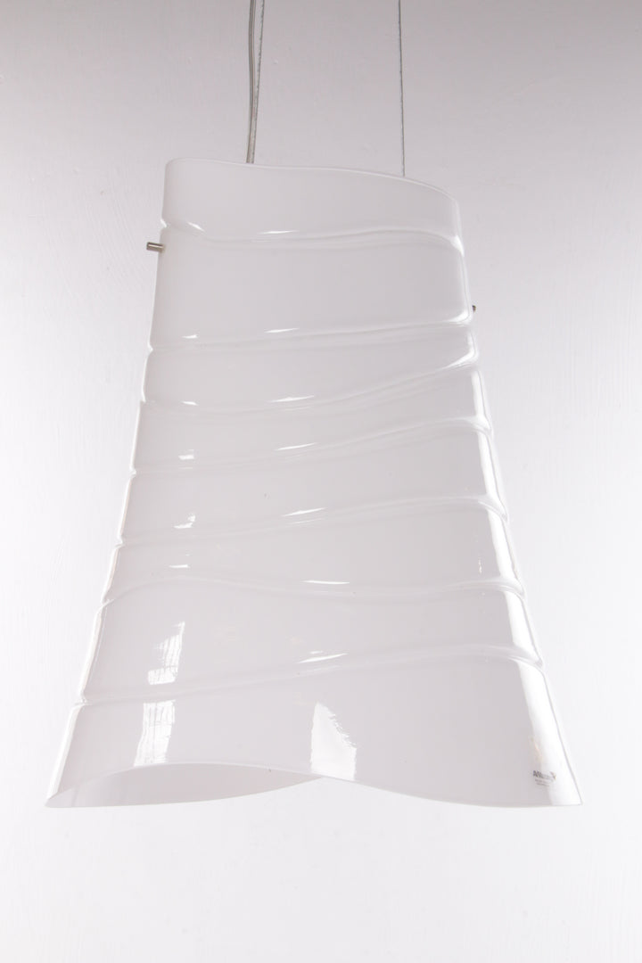 Italiaanse Hanglamp Murano glas gemaakt door AvMazzega,1990 Italie