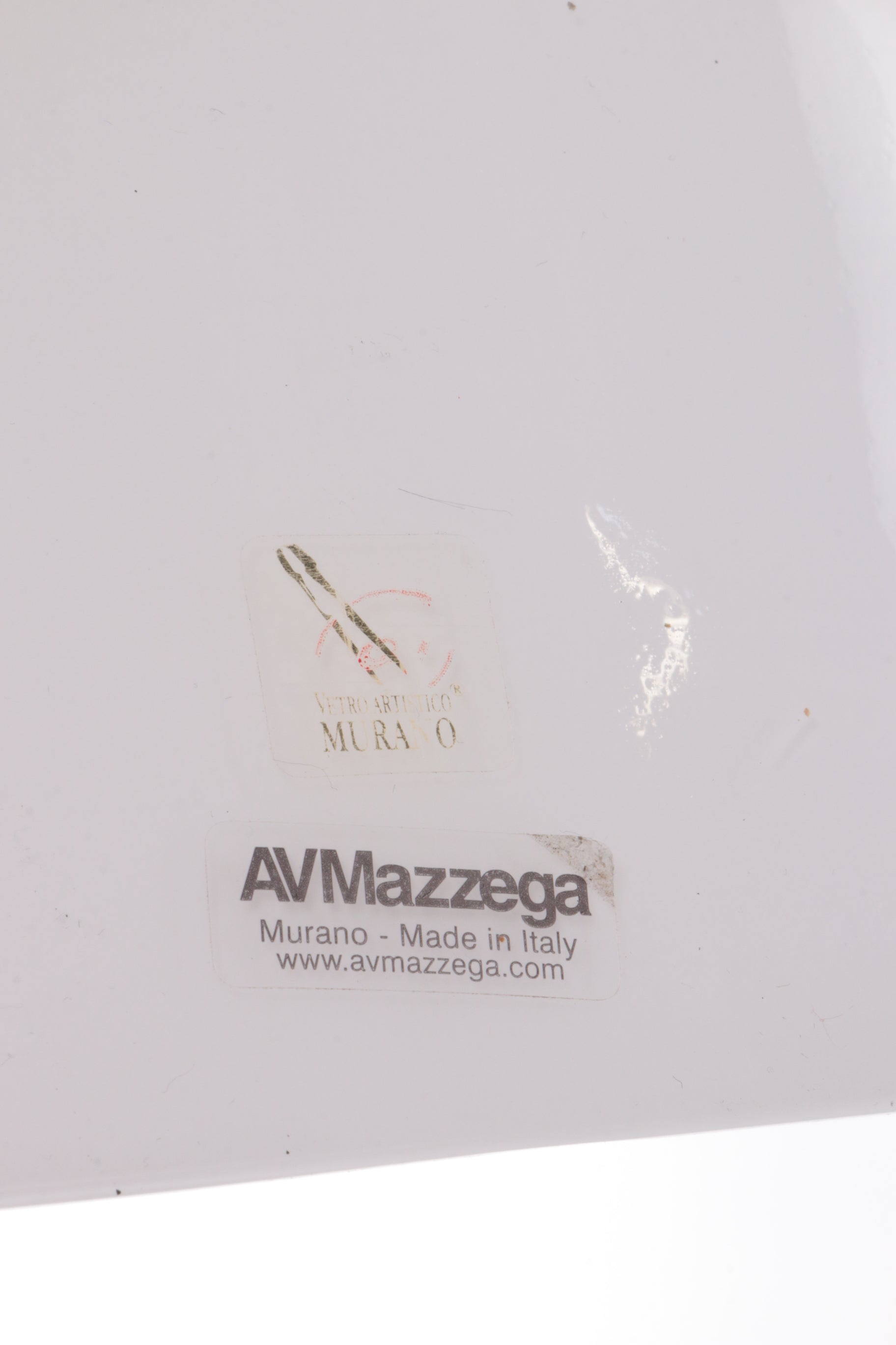 Italiaanse Hanglamp Murano glas gemaakt door AvMazzega,1990 Italie