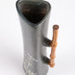 Vintage Ravnild Ceramic Vase With Bamboo Handle | Mid century, Denmark
