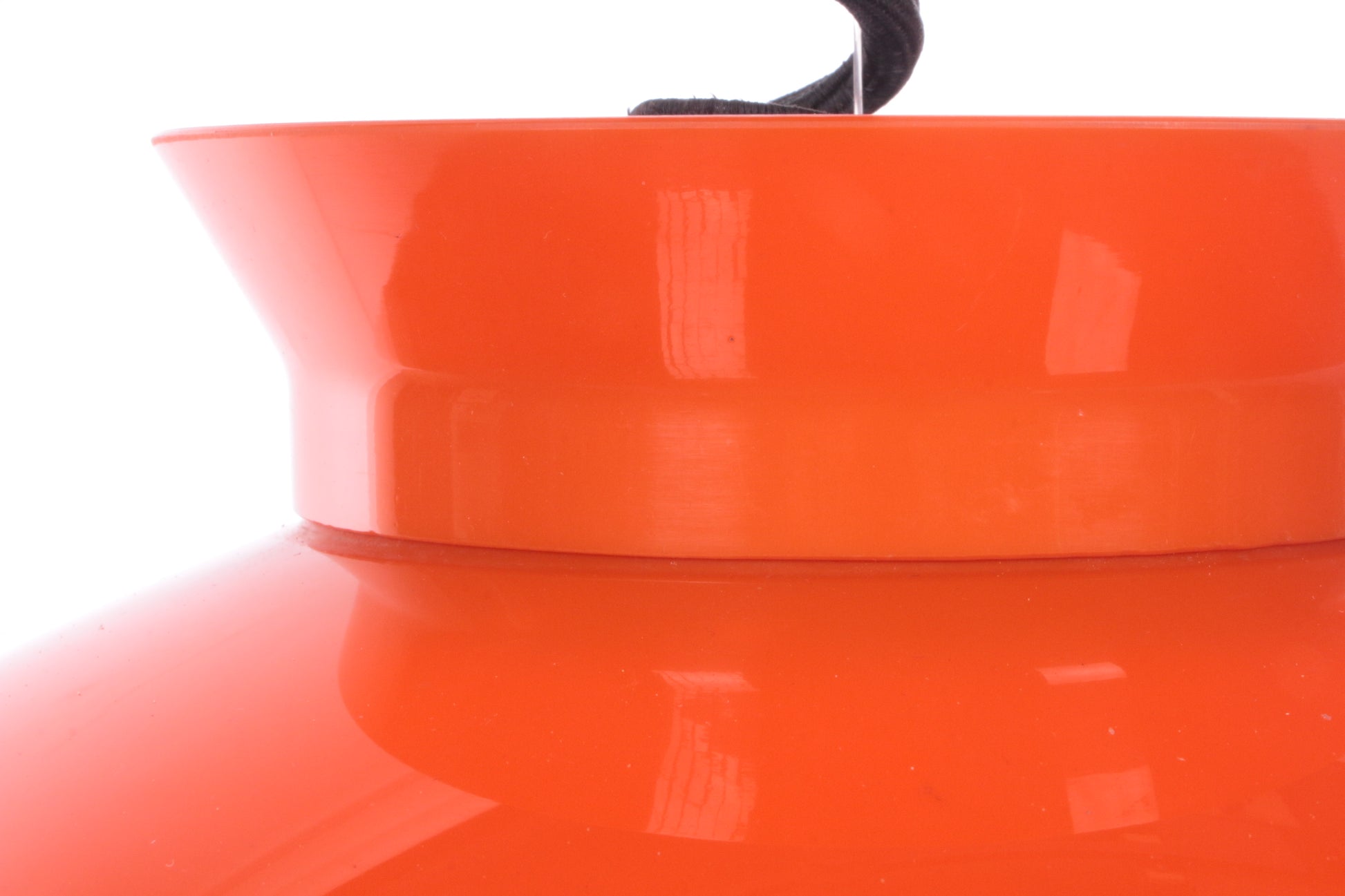 Hanglamp Oranje ontwerp van Achille & Pier Giacomo door Kartell,1959