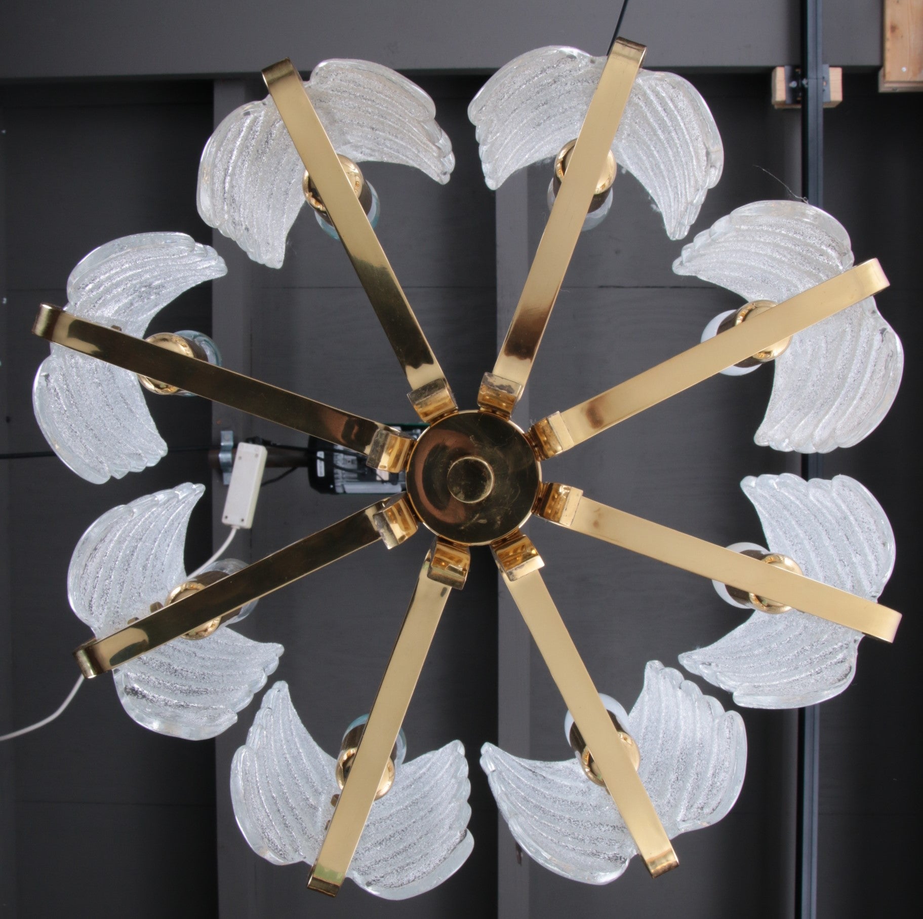 Vintage Hanglamp ontwerp van Carl Fagerlund 1960,zweden