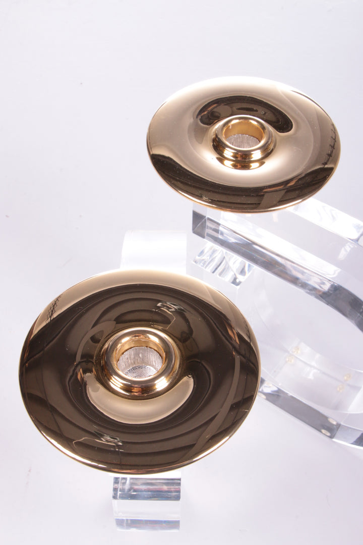 Hollywood Regency Set kandelaars van plexiglas,1970