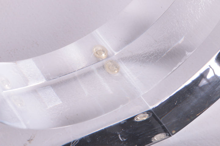 Hollywood Regency Set kandelaars van plexiglas,1970