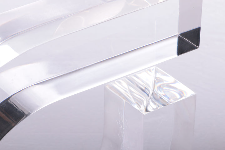 Hollywood Regency Set kandelaars van plexiglas,1970