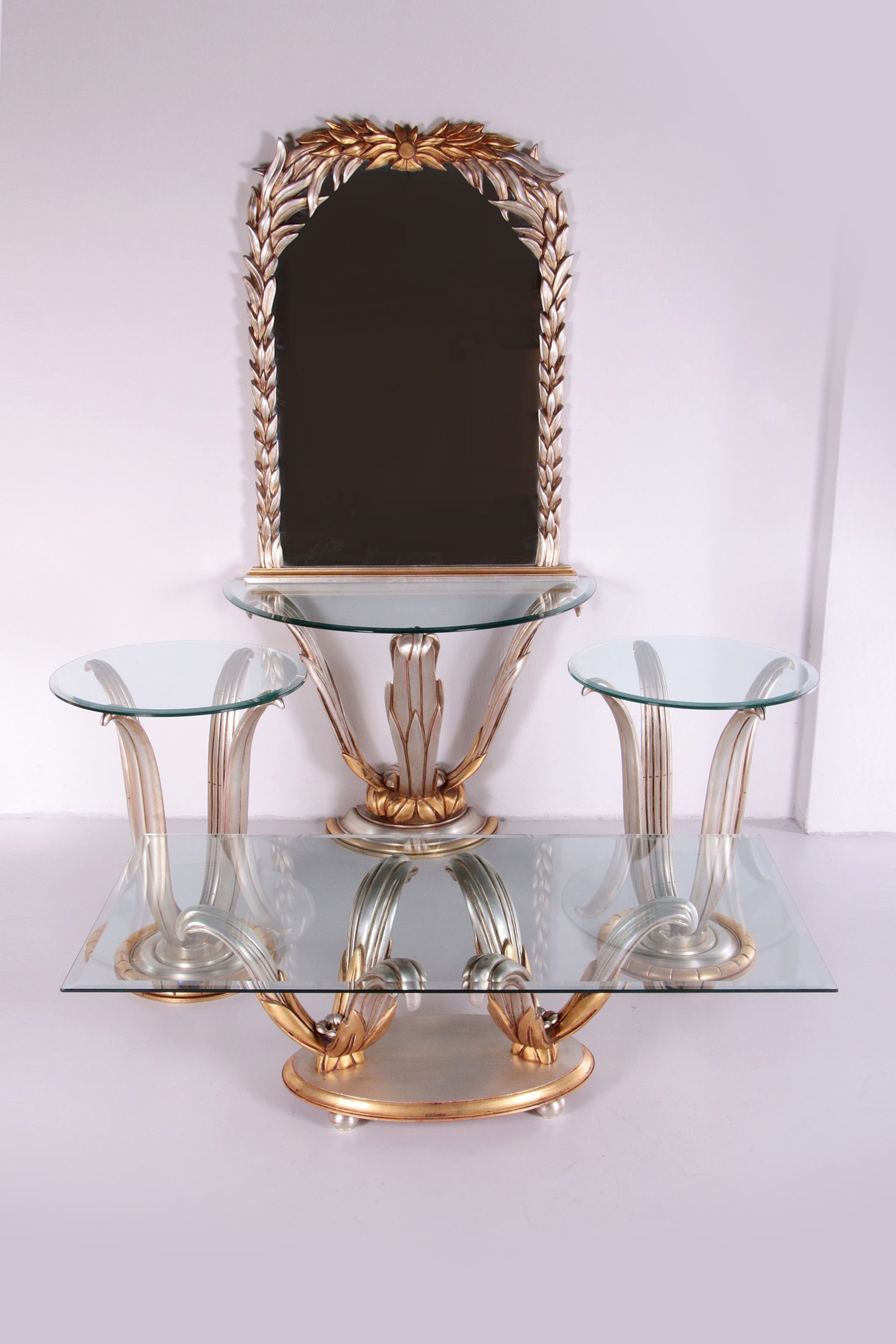 Italian Living Room Set - Hollywood Regency Style