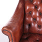 Vintage Mutton Leather Club Armchair Chesterfield model,1970s