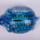 Bitossi Ceramiek Blauwe Spaar varkentje Italy design Rimin Blu Aldo Londi