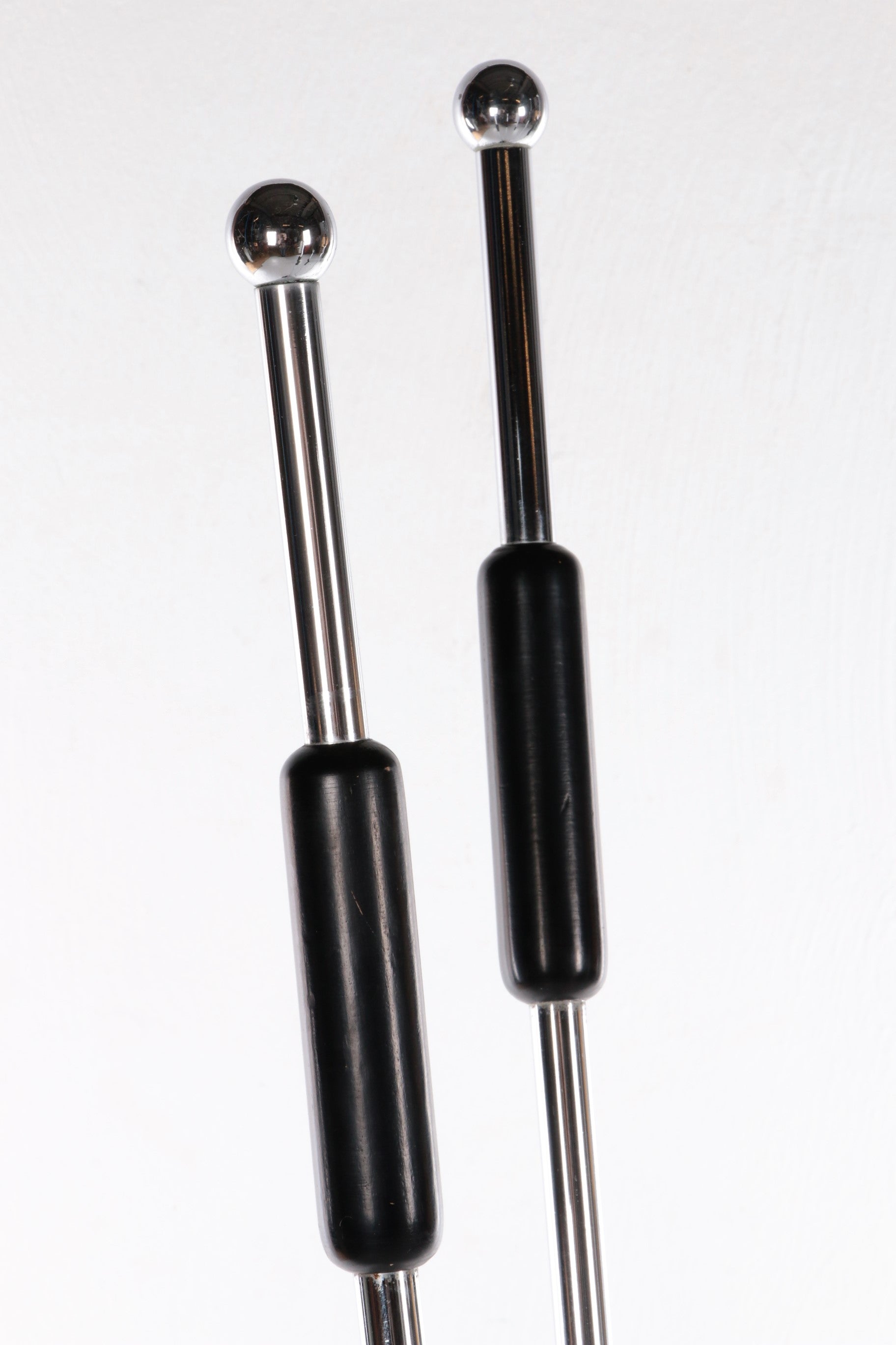 Italiaanse Architectonische travetin chrome Kapstok jaren60s