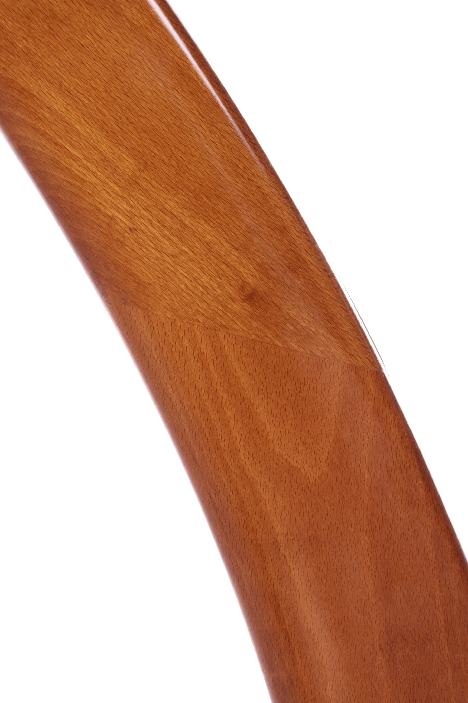 Vintage houten boog vloerlamp Gemaakt in de jaren60 Frankrijk