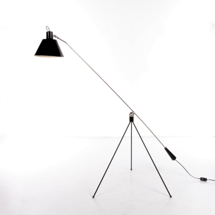 Artiforte Magneto vloerlamp ontwerp van H.Fillekes Jaren50 Nederland