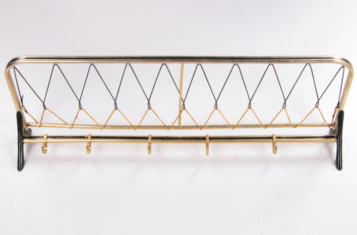 Wandkapstok Hollywood Regency stijl jaren60