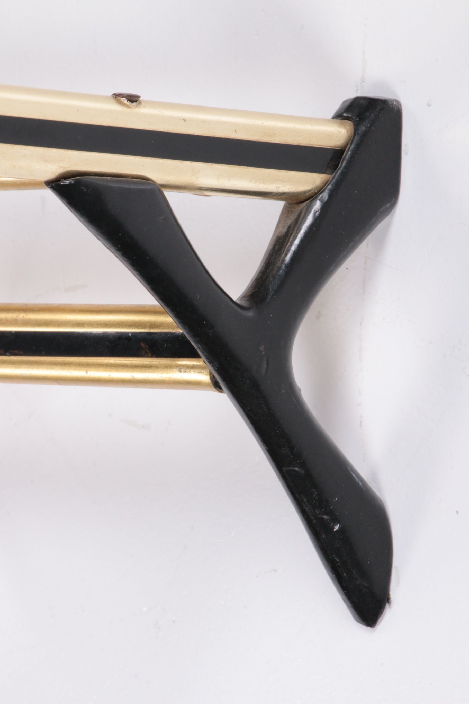 Wandkapstok Hollywood Regency stijl jaren60