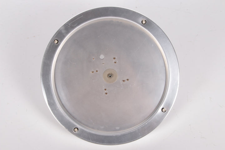 Vintage Plafonniere met chrome en muranoglas, 1960s