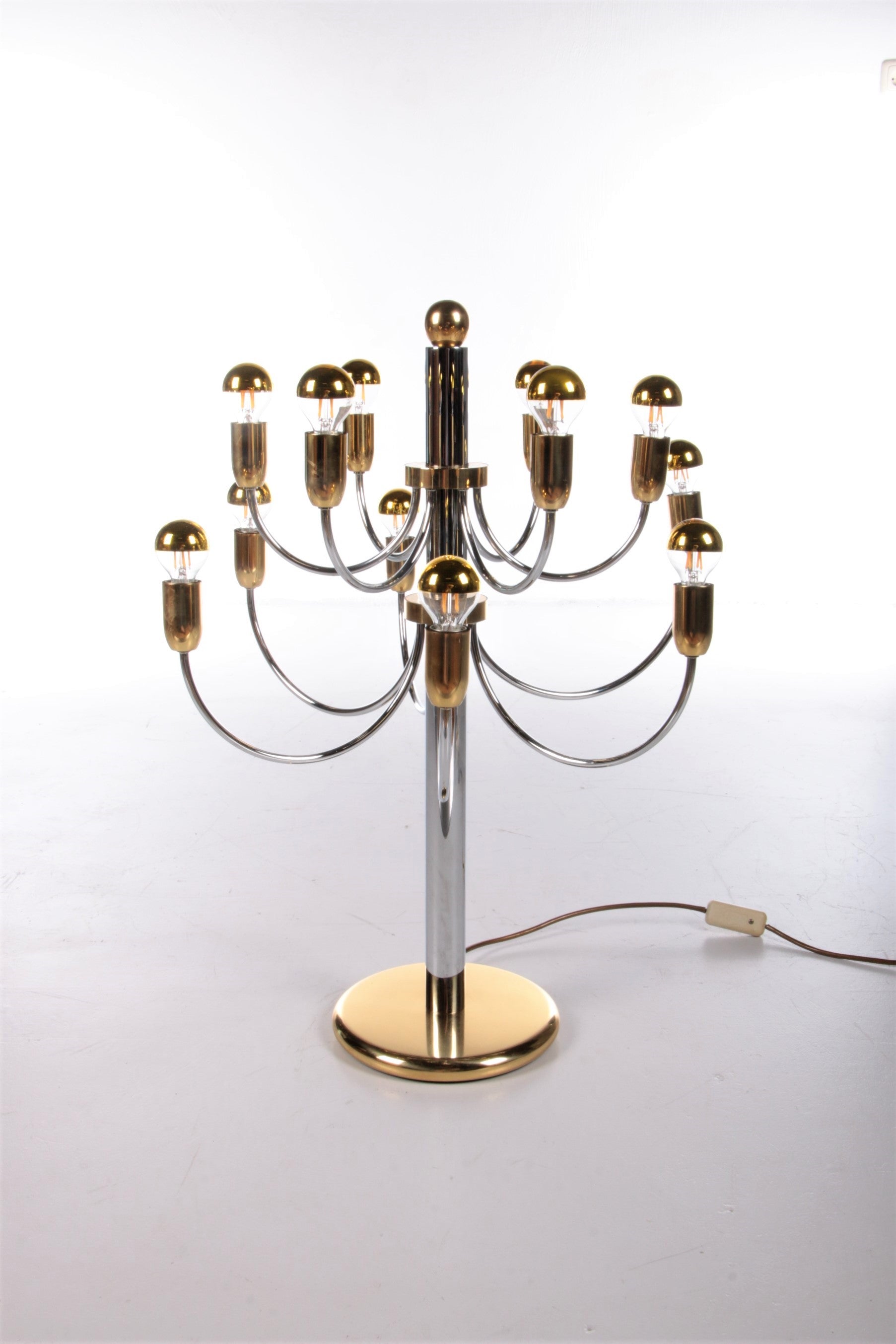 Stunning Design Lamp Inspired by Nature, Possibly by Gaetano Sciolari