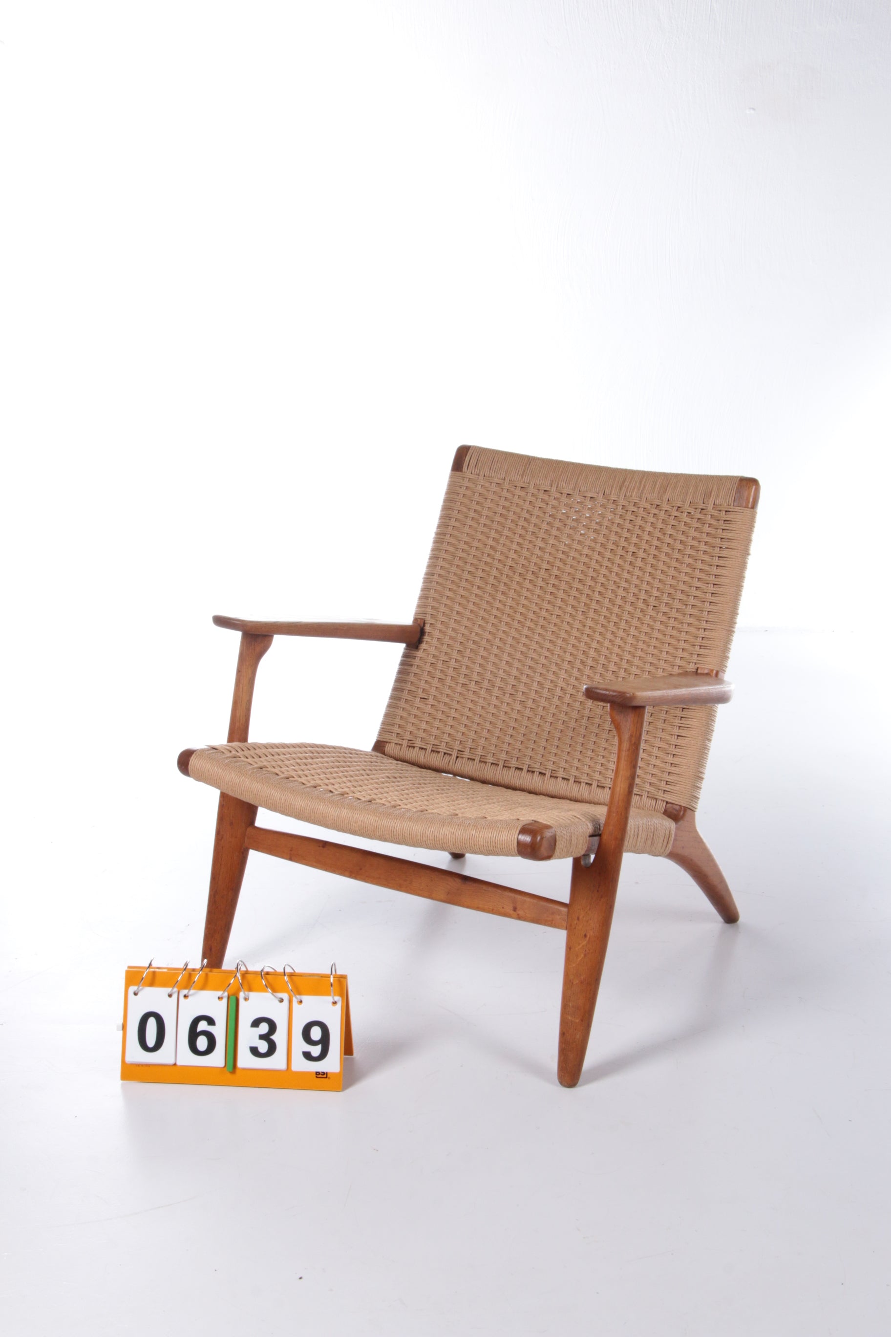 Lounge stoel van Hans Wegner Model Ch25 door Carl Hansen,1960