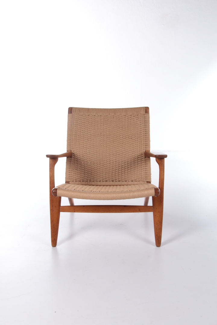 Lounge stoel van Hans Wegner Model Ch25 door Carl Hansen,1960