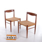 Set of Two Dining Chairs by H.W.Klein for Bramin,1960s