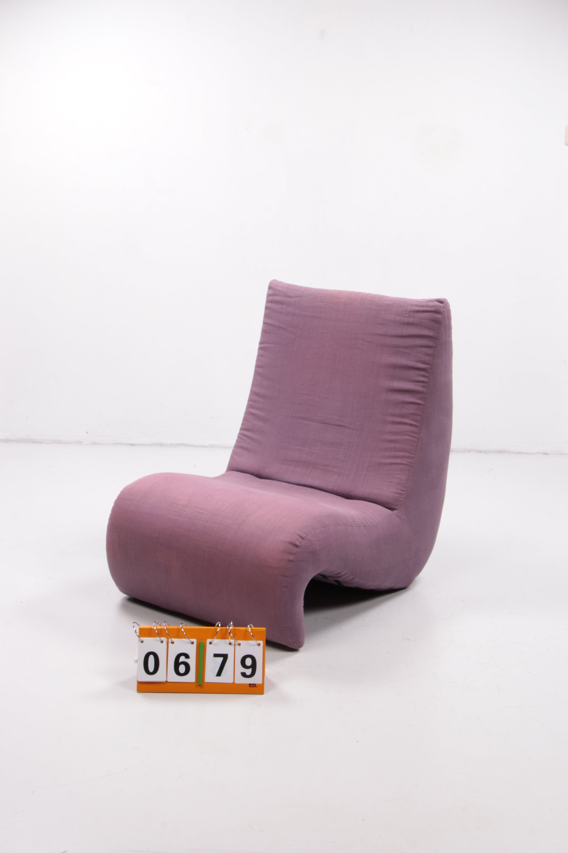 Vintage Relax fauteuil ontwerp van Verner Panton Model Amoebe,1970