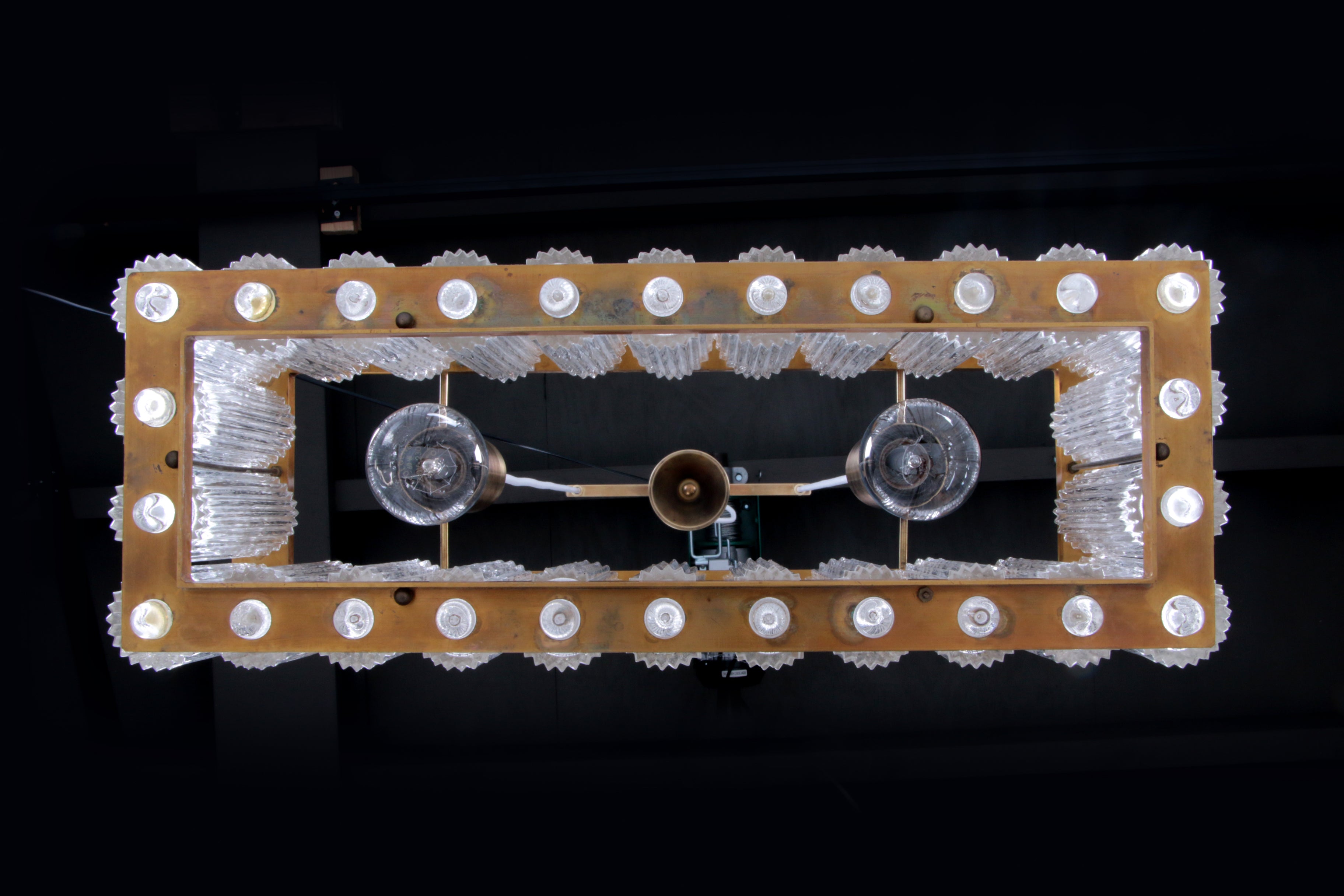 Zeldzame rechthoekige hanglamp Nordlys Light van Eric Warna