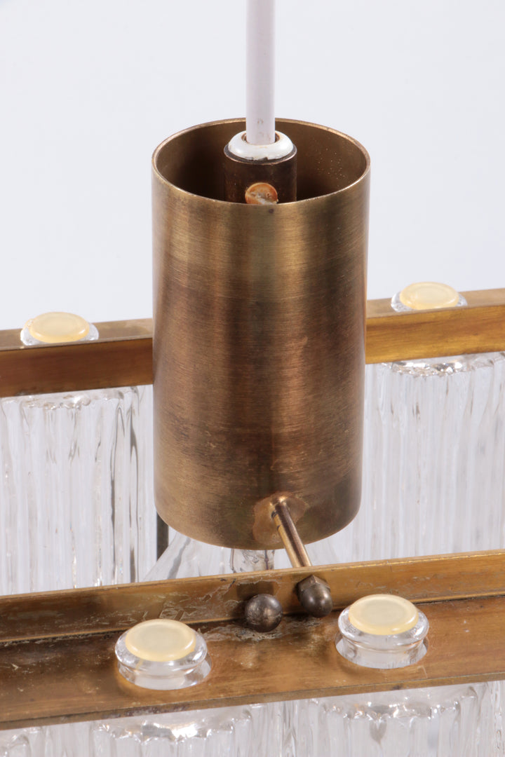 Zeldzame rechthoekige hanglamp Nordlys Light van Eric Warna