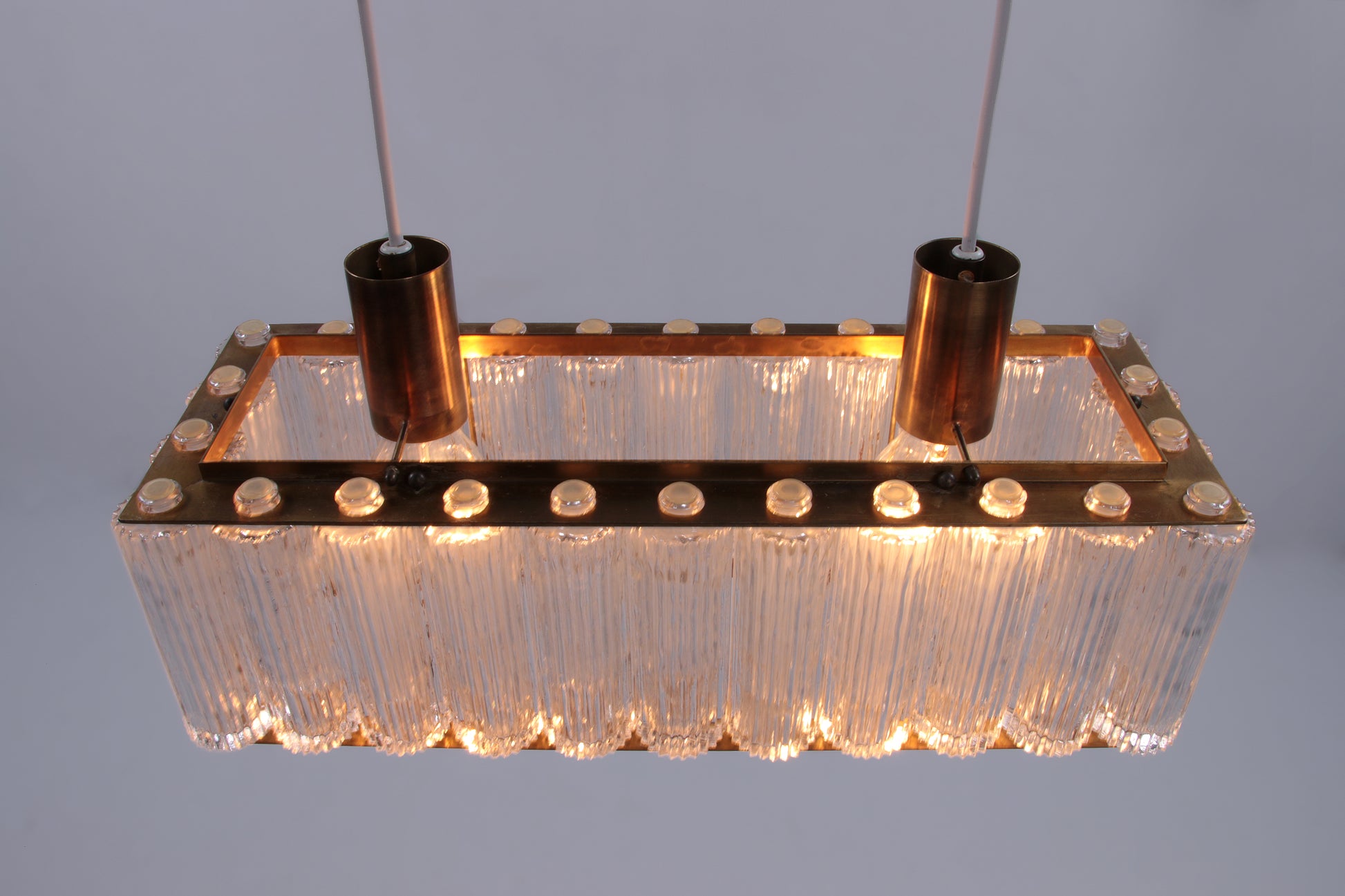 Zeldzame rechthoekige hanglamp Nordlys Light van Eric Warna