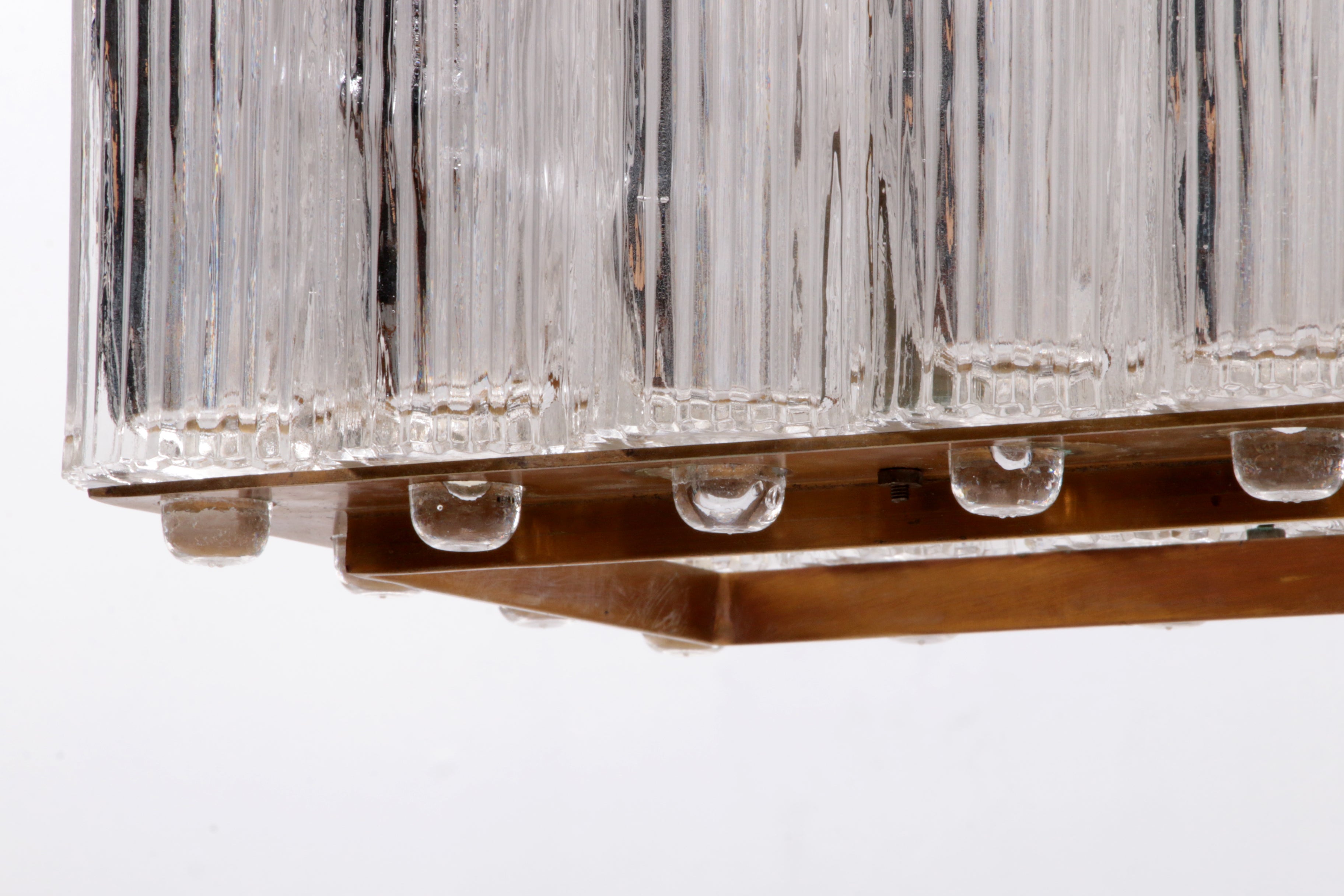 Zeldzame rechthoekige hanglamp Nordlys Light van Eric Warna