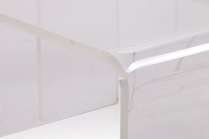 Set plexiglas bijzettafel of plantentafel past bij veel woonstijlen,1970s.