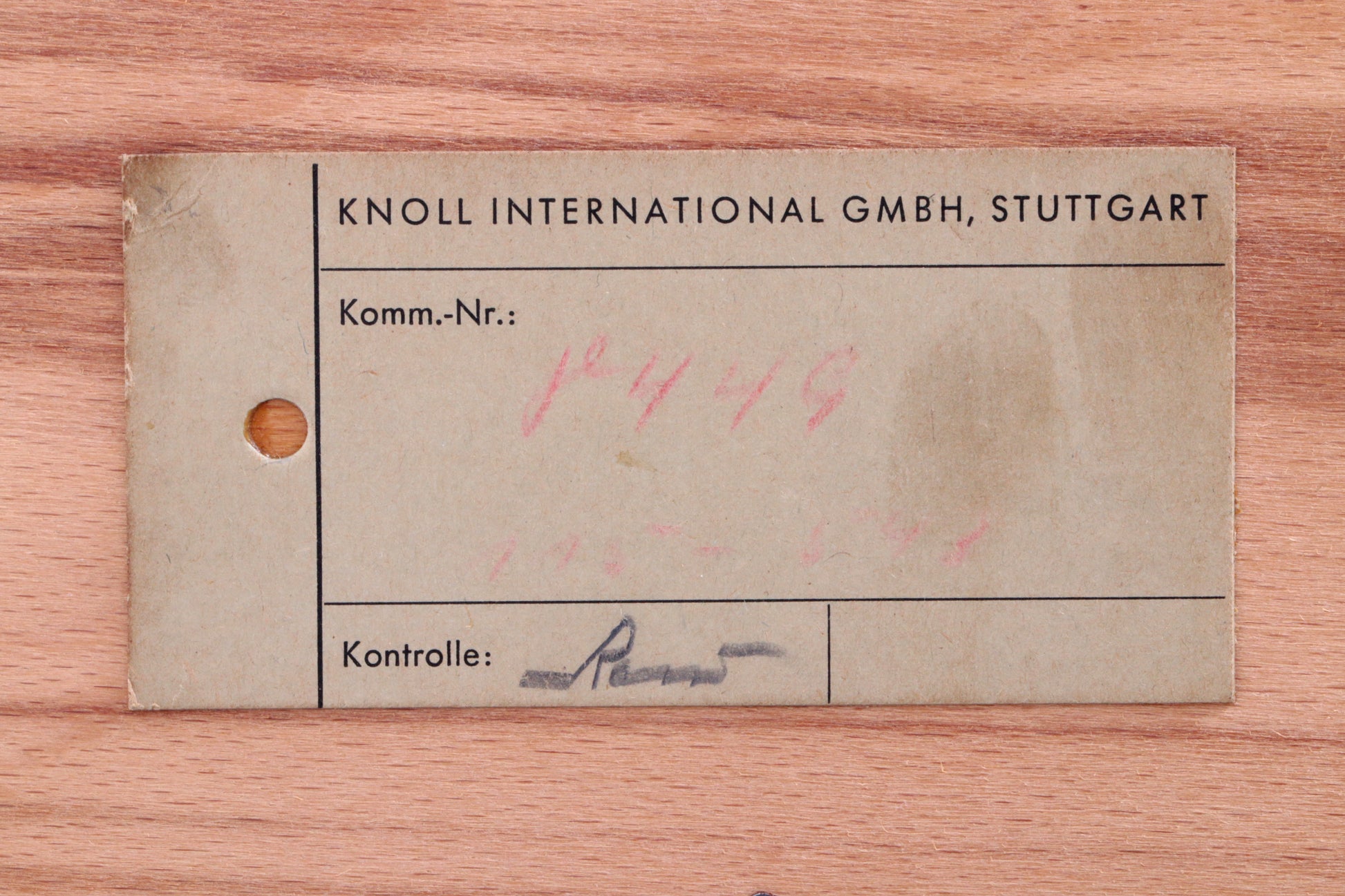 Wandhangkast van Florence Knoll voor Knoll International, Duitsland, 1960
