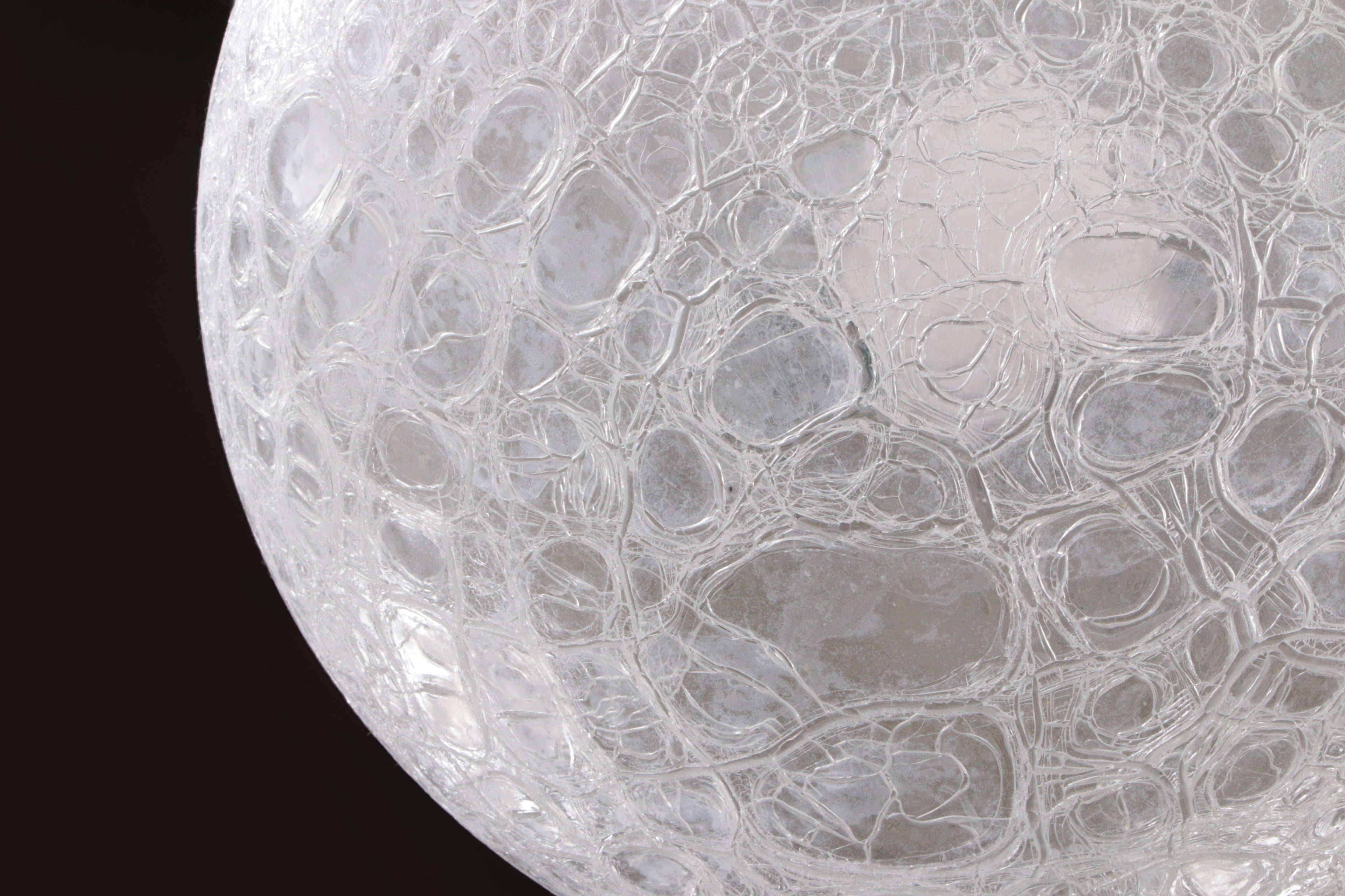 Glazen Globe Hanglamp van Doria Leuchten, 1970s