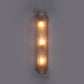 Grote Langwerpige wandlamp van Honsel Leuchten met bubble glas jaren60