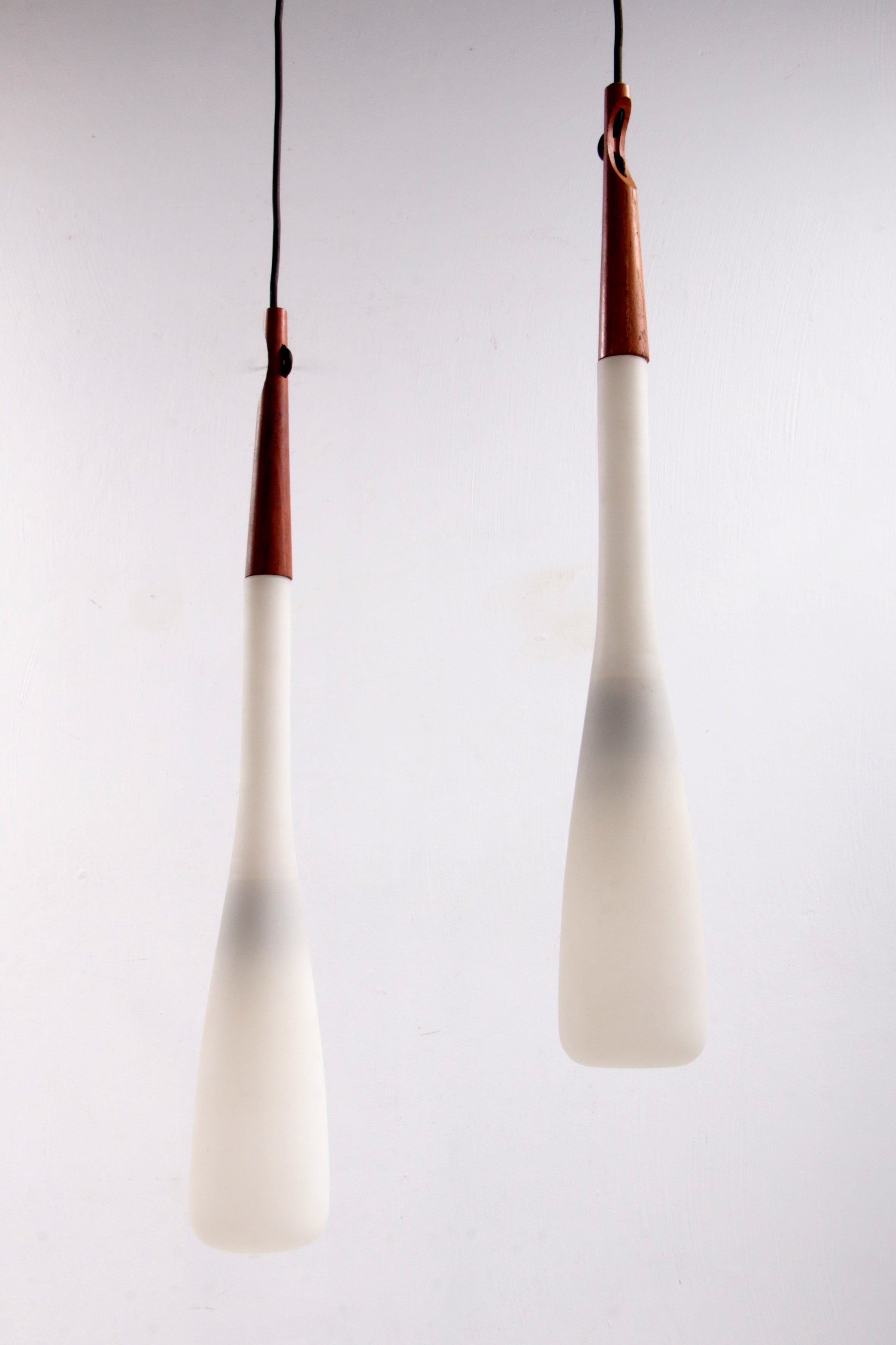 Zweedse Druppel Hanglamp van Uno & Östen Kristiansson voor Luxus, 1960s