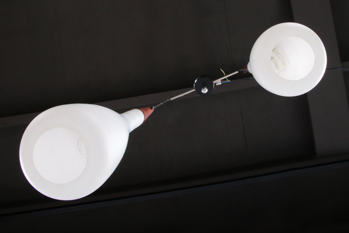 Zweedse Druppel Hanglamp van Uno & Östen Kristiansson voor Luxus, 1960s