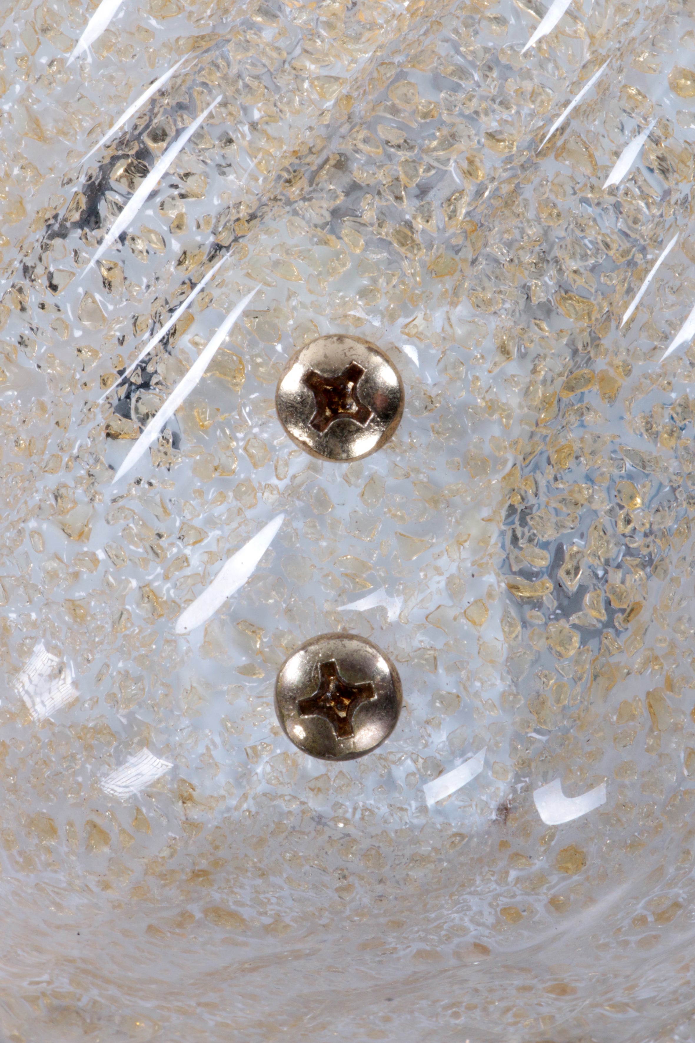 Vintage Set wandlampjes Model schelp ontwerp van Egon Hillebrand,1960