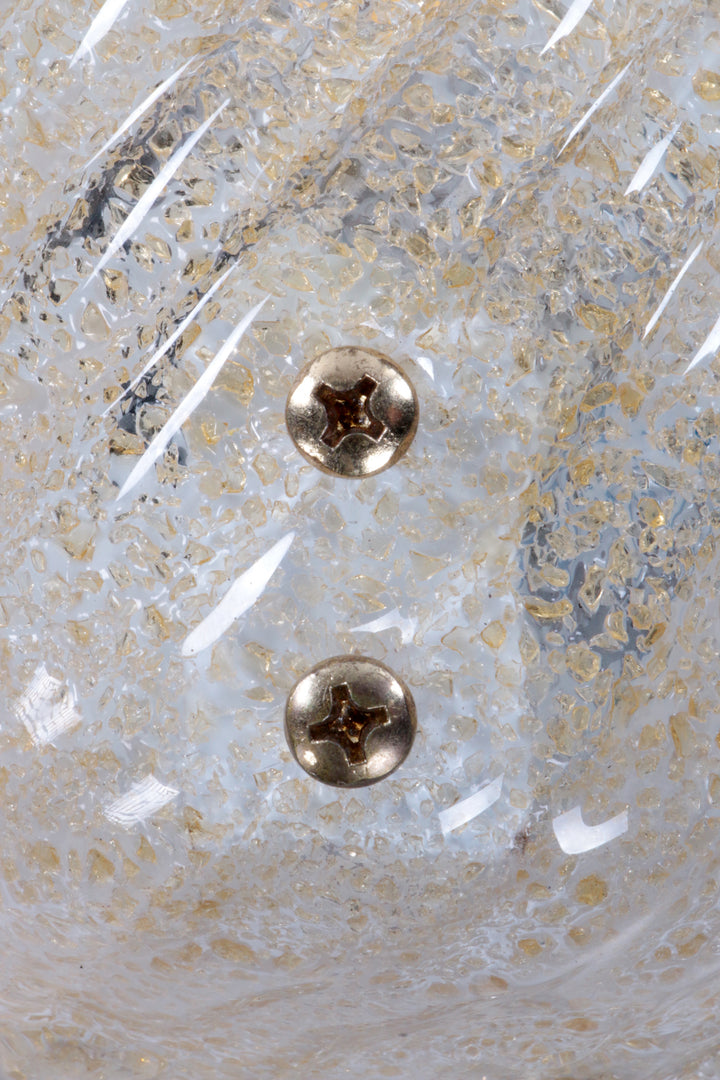 Vintage Set wandlampjes Model schelp ontwerp van Egon Hillebrand,1960