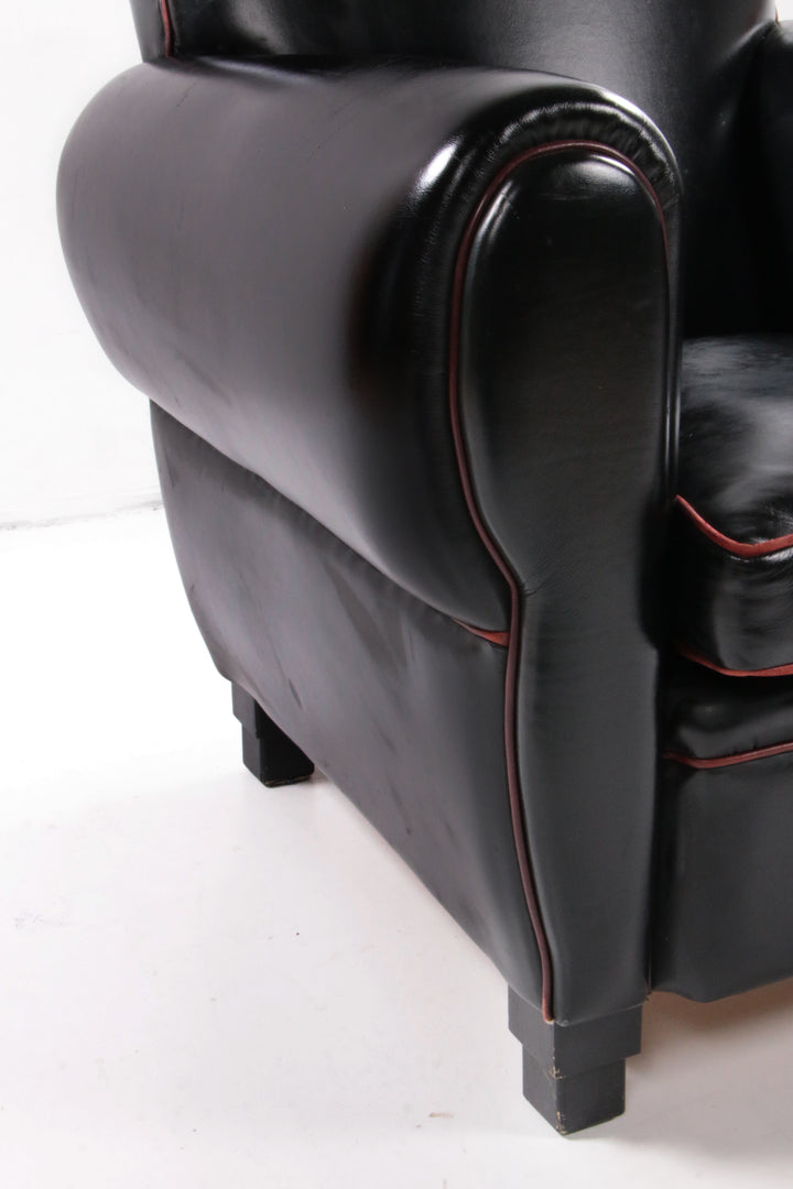 Zeer comfortabele en prachtige leren fauteuil van LA Lounge Atelier.