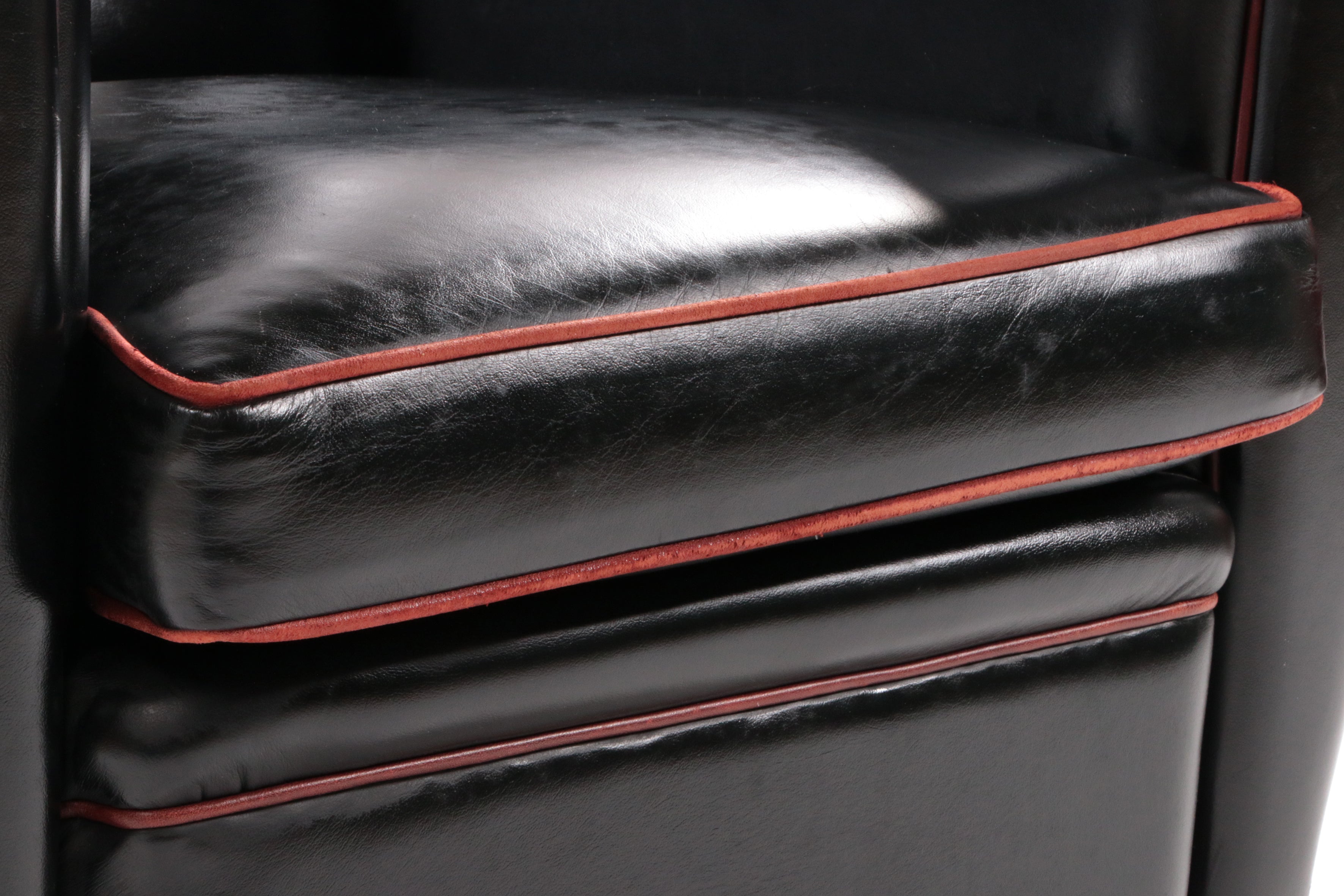 Zeer comfortabele en prachtige leren fauteuil van LA Lounge Atelier.