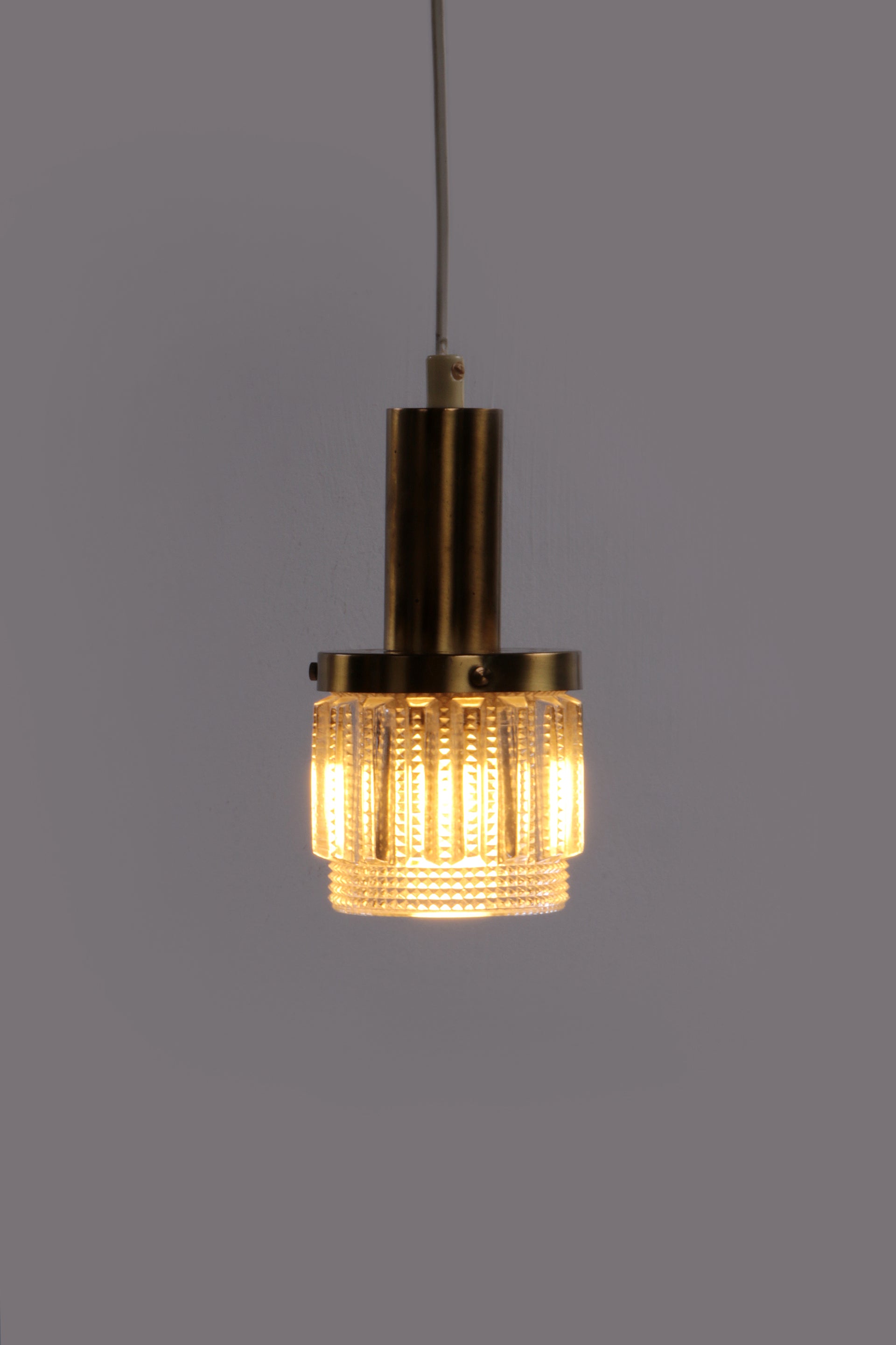 Mooi Hanglampje Hollywood Regency stijl,1970 Denemarken.