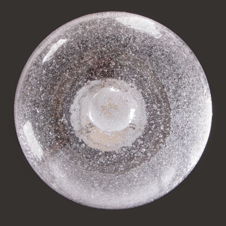 Vintage set Hanglampen van Glashutte Limburg,1970 Duitsland.