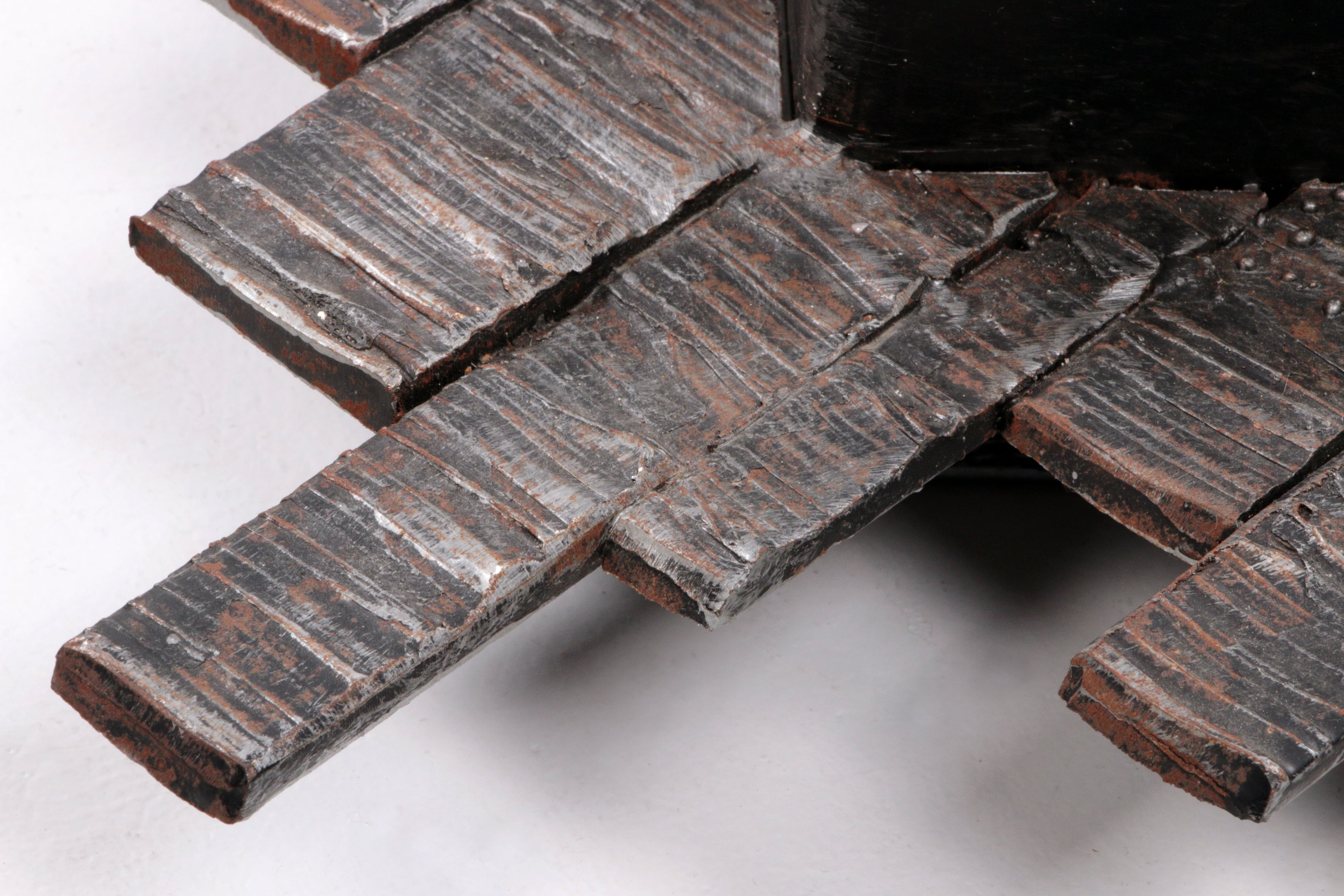 Brutalistische wandlampen muranoglas van Albano Poli voor Poliarte, jaren 70,